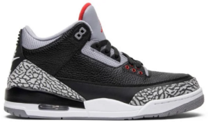 Giày Nike Air Jordan 3 Retro OG BG 'Black Cement' 854261-001