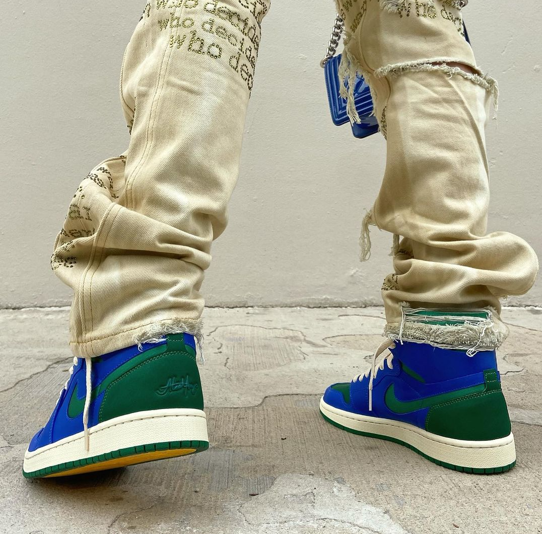 Giày Nike Aleali May x Wmns Air Jordan 1 High Zoom Comfort 'Califia' DJ1199-400 - Ảnh 3