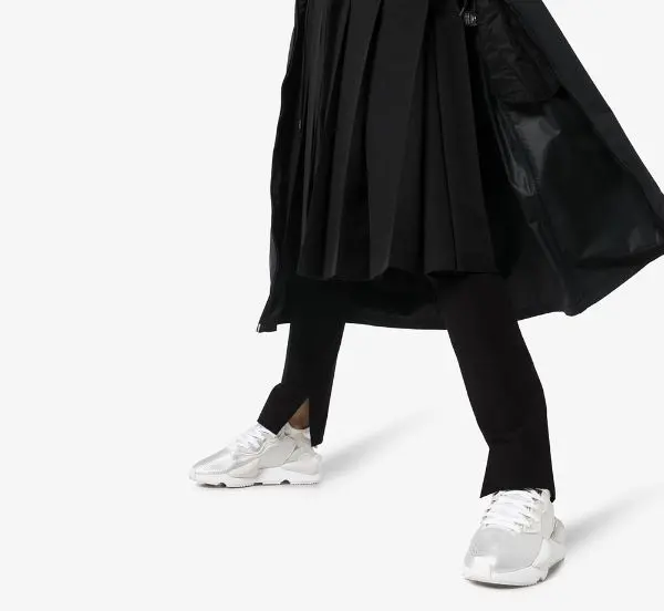 Alternative view of Giày Adidas Y-3 Kaiwa 'Silver Metallic' FU9186
