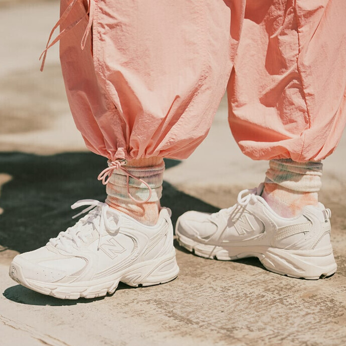 Giày New Balance 530 'White Grey' MR530RC - Ảnh 5