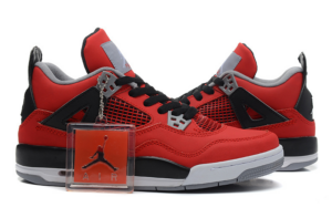 Alternative view of Giày Nike Air Jordan 4 Retro GS 'Toro Bravo'  408452-603
