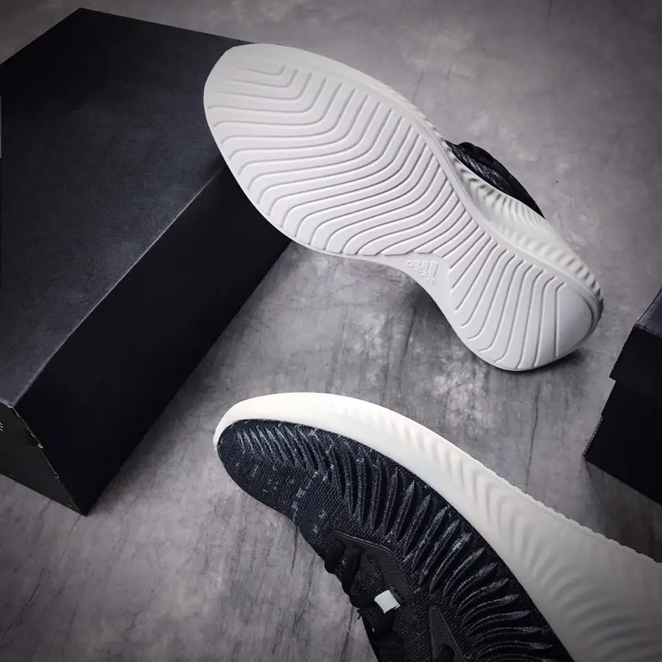 Alternative view of Giày Adidas Parley x Wmns Alphabounce Run 'Core Black' G28373