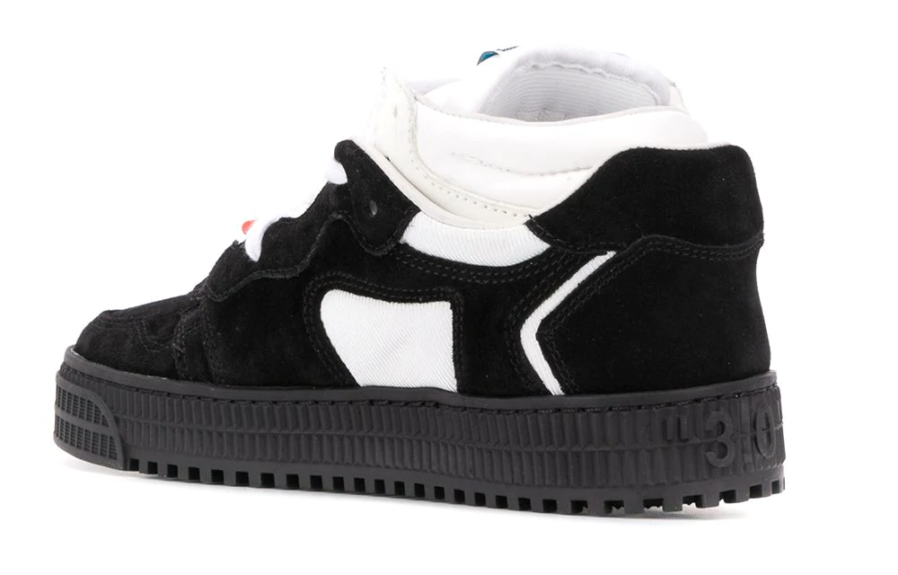 Giày Off-White Arrows Logo Mid Top Sneakers OWIA181S20LEA002-1055 - Ảnh 3