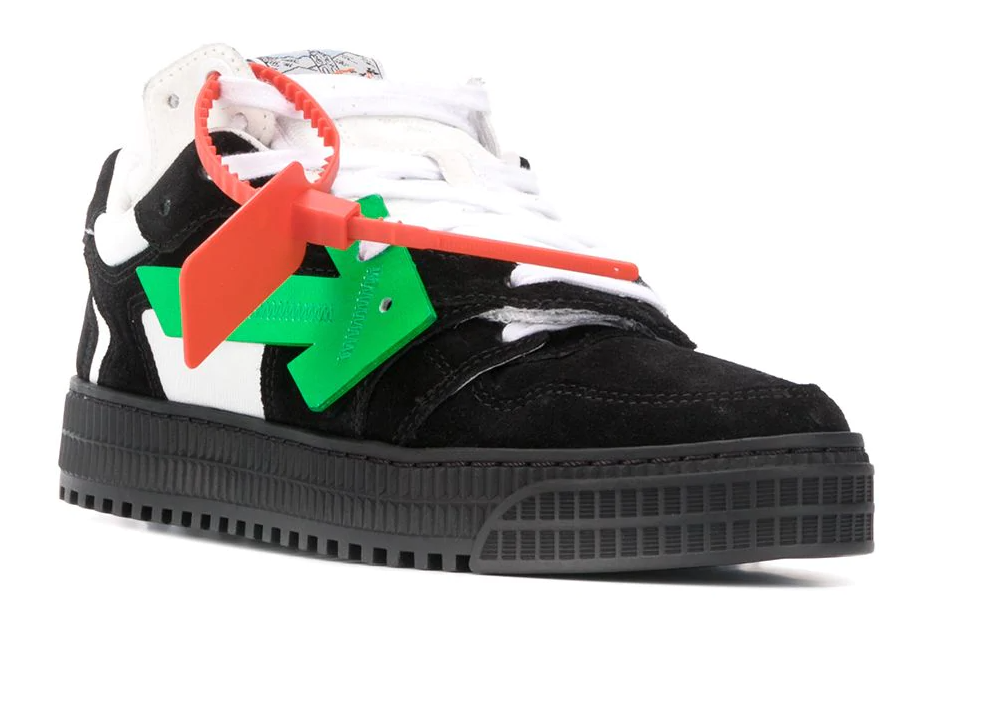 Giày Off-White Arrows Logo Mid Top Sneakers OWIA181S20LEA002-1055 - Ảnh 4