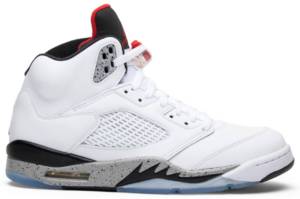Giày Nike Air Jordan 5 Retro 'White Cement' 136027-104