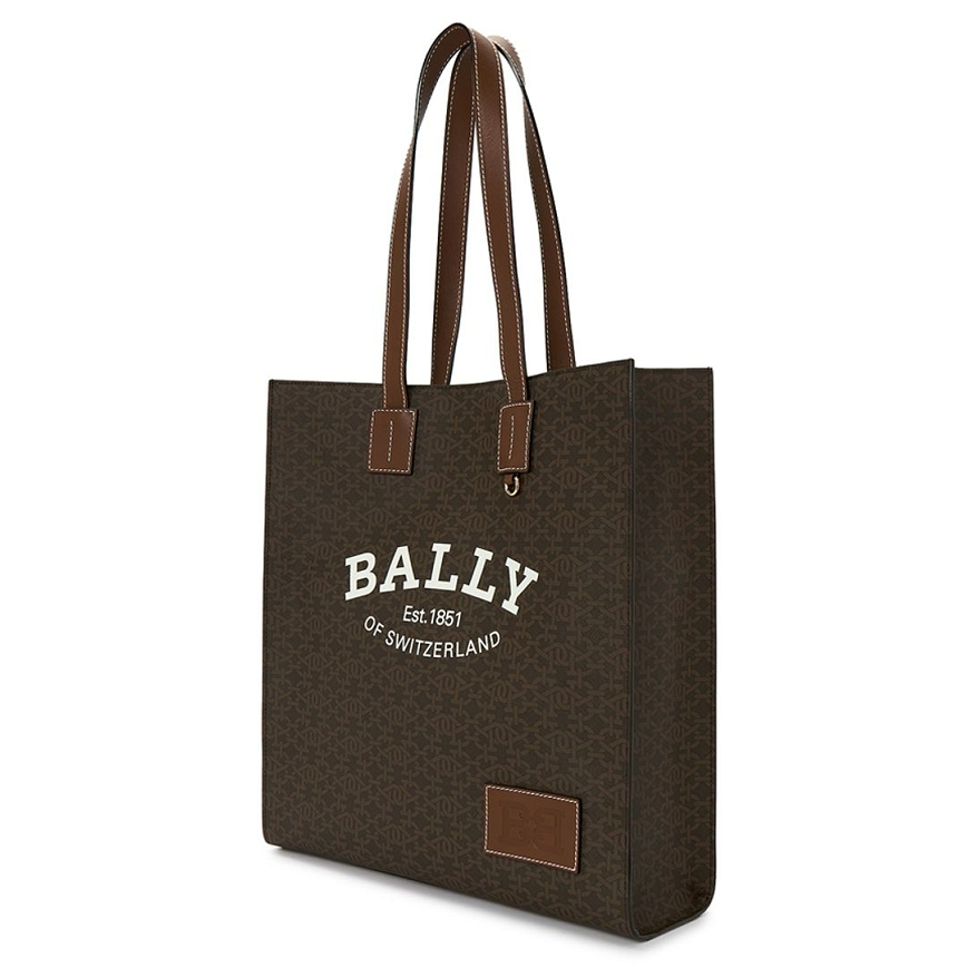 Túi Bally B-Monogram 'Brown' CRYSTALIA-STML-801 - Ảnh 4