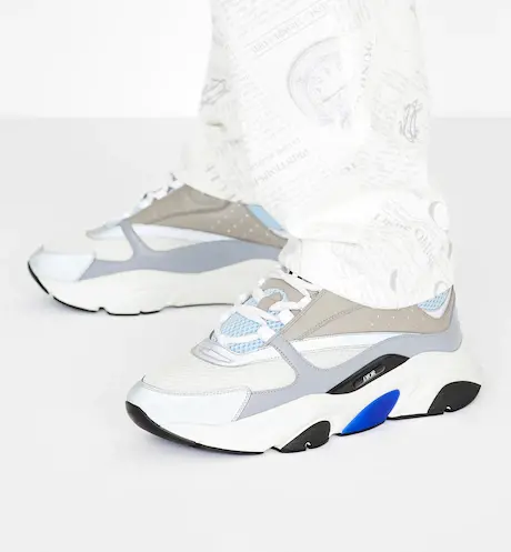 Alternative view of Giày Dior B22 Sneaker 'White Blue' 3SN231YXX-H865
