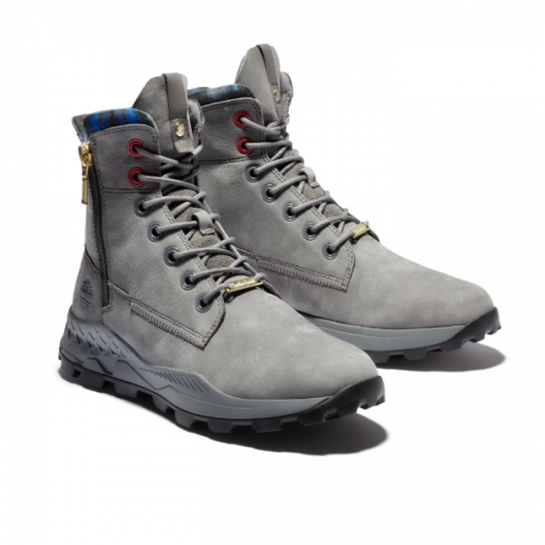 Giày Timberland Brooklyn Side-Zip Sneaker Boots A41AW - Ảnh 5