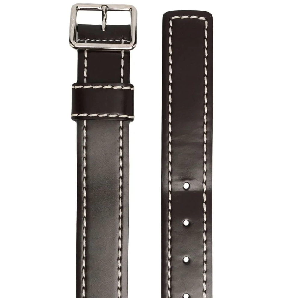 Thắt Lưng Prada Contrast-Stitch Belt 2C60682B4OF0003 - Ảnh 2