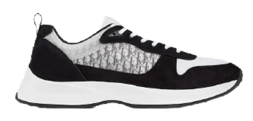 Giày Dior B25 Runner 'Black Suede' 3SN259YUH-H960