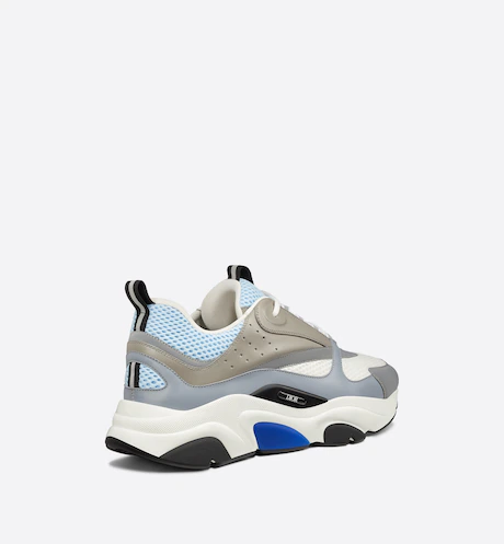 Giày Dior B22 Sneaker 'White Blue' 3SN231YXX-H865 - Ảnh 4