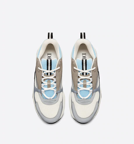 Giày Dior B22 Sneaker 'White Blue' 3SN231YXX-H865 - Ảnh 3
