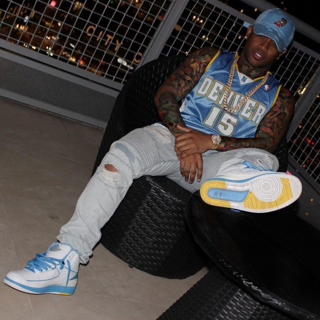 Giày Nike Air Jordan 2 Retro 2018 'Melo' 385475-122 - Ảnh 4