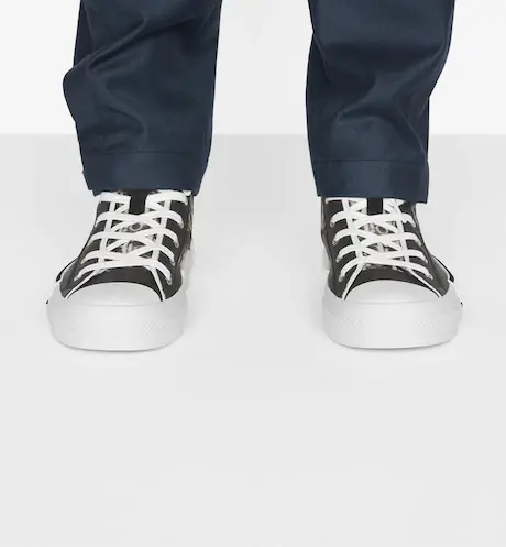 Alternative view of Giày Dior B23 High 'Black White Dior' 3SH118YJP-H961