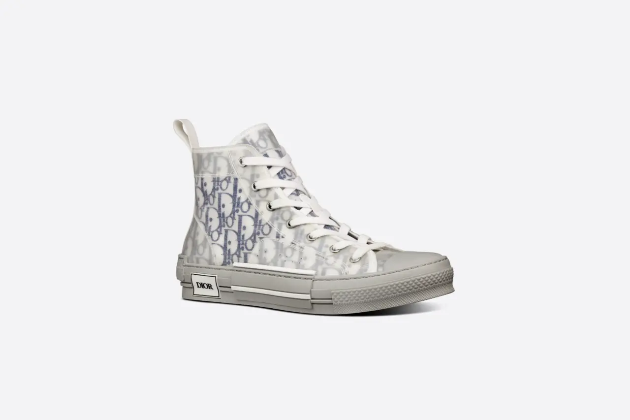 Alternative view of Giày Dior B23 High 'White Navy Blue' 3SH118YNT-H568