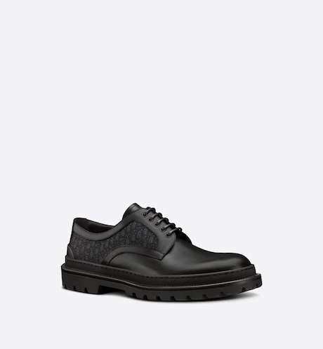 Giày Dior Explorer Derby Shoe Black Smooth 3DE319ZKD-H969 - Ảnh 5