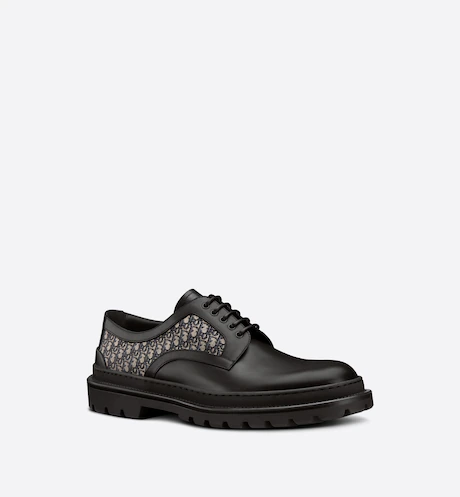 Giày Dior Explorer Derby Shoe Black Smooth 3DE319ZKD-H961 - Ảnh 5