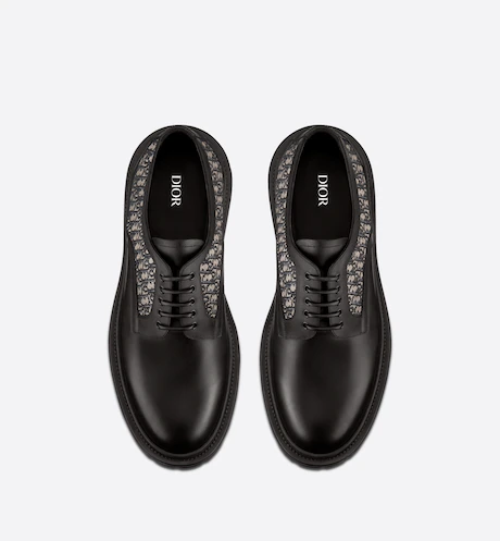 Giày Dior Explorer Derby Shoe Black Smooth 3DE319ZKD-H961 - Ảnh 3
