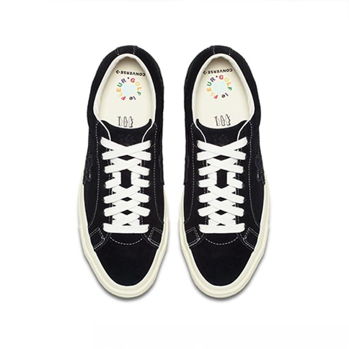 Giày Converse Golf Le Fleur x One Star Ox 'Mono Black' 162129C - Ảnh 6