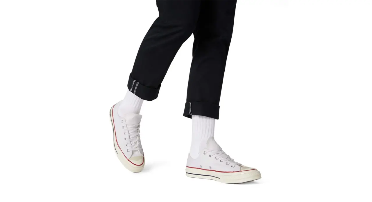 Alternative view of Giày Converse Chuck 70 Low 'White' 162065C