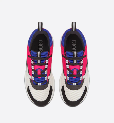 Giày Dior B22 Sneaker Technical Mesh 'Neon Pink' 3SN231ZKZ-H365 - Ảnh 3