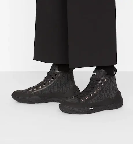 Alternative view of Giày Dior B28 High Top 'Black' 3SH131ZJW-H969