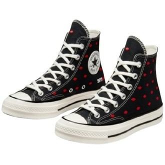 Giày Converse Chuck 70 Crafted With Love High Black Red A01600C - Ảnh 2