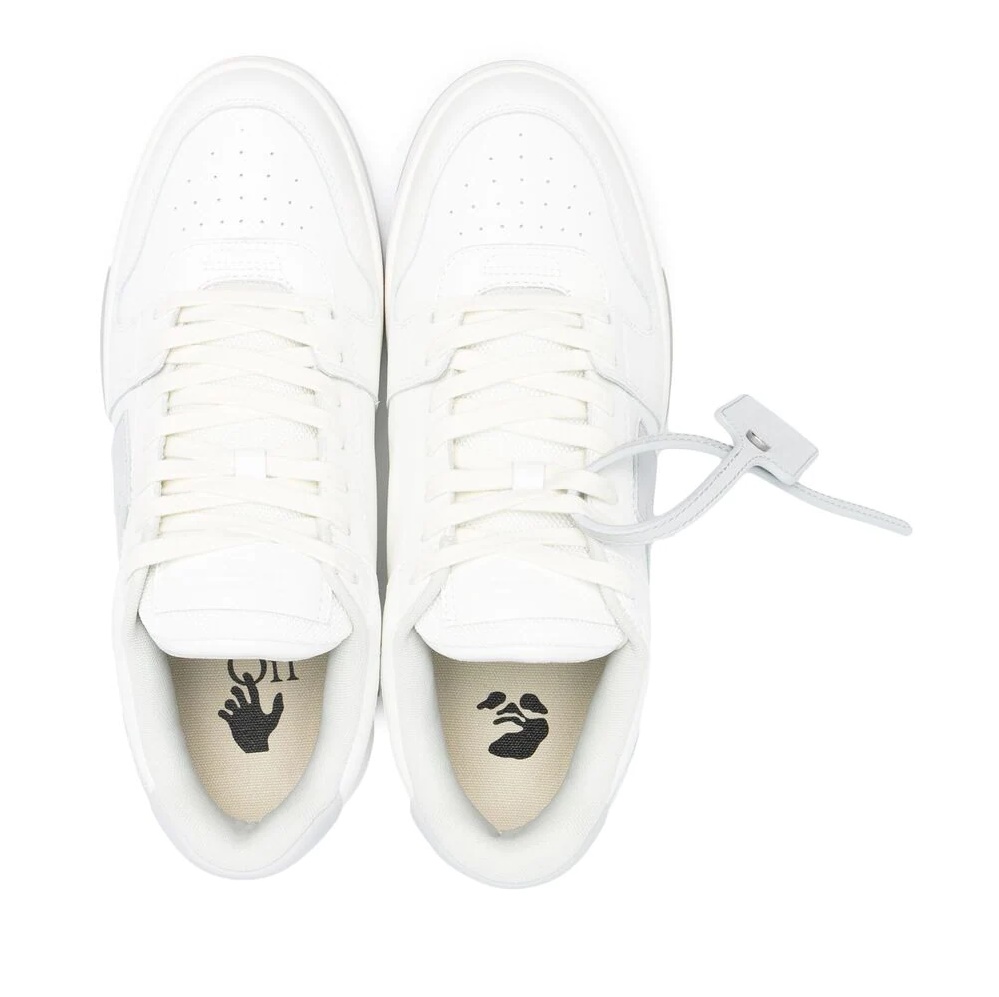Giày Off-White Out of Office Low 'White Grey' OMIA189S21LEA001-0109 - Ảnh 2