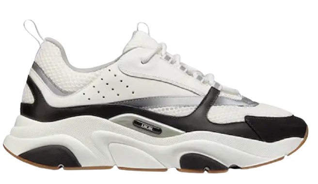 Giày Dior B22 Sneaker Gray Technical Mesh with White 3SN231YKB-H968