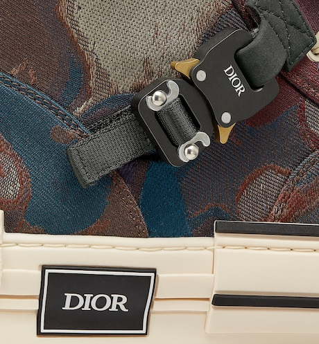 Giày Dior Peter Doig B23 High Top Sneaker 'Brown' 3SH122ZLS-H669 - Ảnh 2