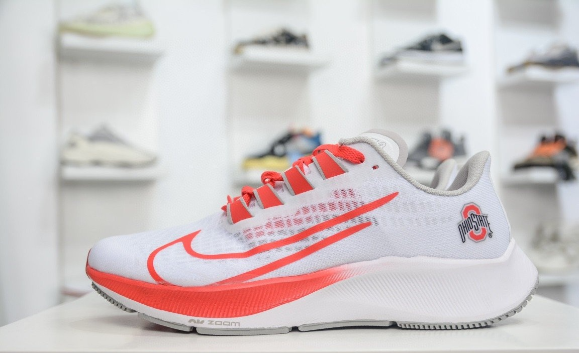 Giày Nike Air Zoom Pegasus 37 'Ohio State' CZ5385-100 - Ảnh 2