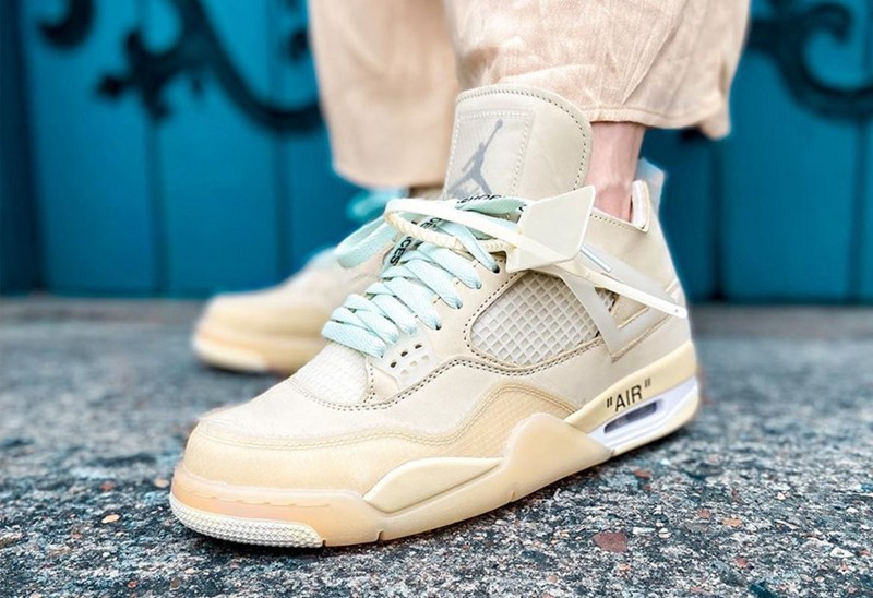 Giày Nike Wmns Air Jordan 4 Retro 'Shimmer' DJ0675-200 - Ảnh 4