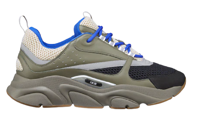 Giày Dior B22 Sneaker Cream and Black Technical Mesh