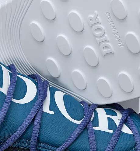 Alternative view of Giày Dior B25 Sneaker Blue Neoprene Navy Blue Technical Mesh 3SN275ZJD-H560