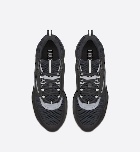 Giày Dior B22 Sneaker 'Black Mesh' 3SN231ZNG-H969 - Ảnh 3