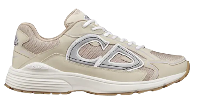 Giày Dior B30 Sneaker Cream Mesh and Technical Fabric 3SN279ZMA-H161