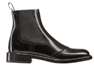 Giày Dior Evidence Chelsea Boot Black Polished Calfskin 3BO269YON-H900