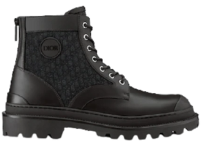 Giày Dior Explorer Ankle Boot Black Smooth 3BO257ZKD-H969