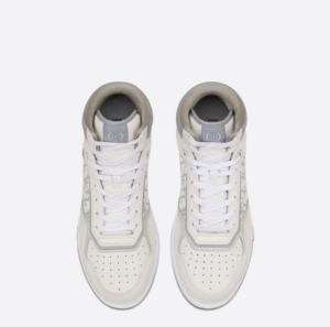 Giay Dior B27 High 'White Gray' 3SH133ZIJ-H068