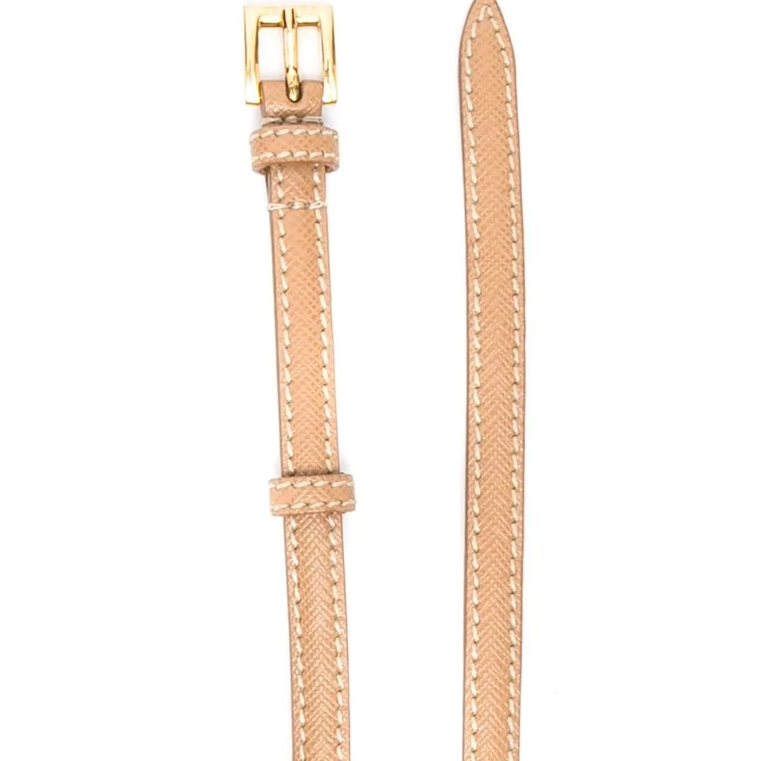 Thắt Lưng Prada Contrast-Stitching Buckle-Fastening Belt 1C4067053F0056 - Ảnh 2