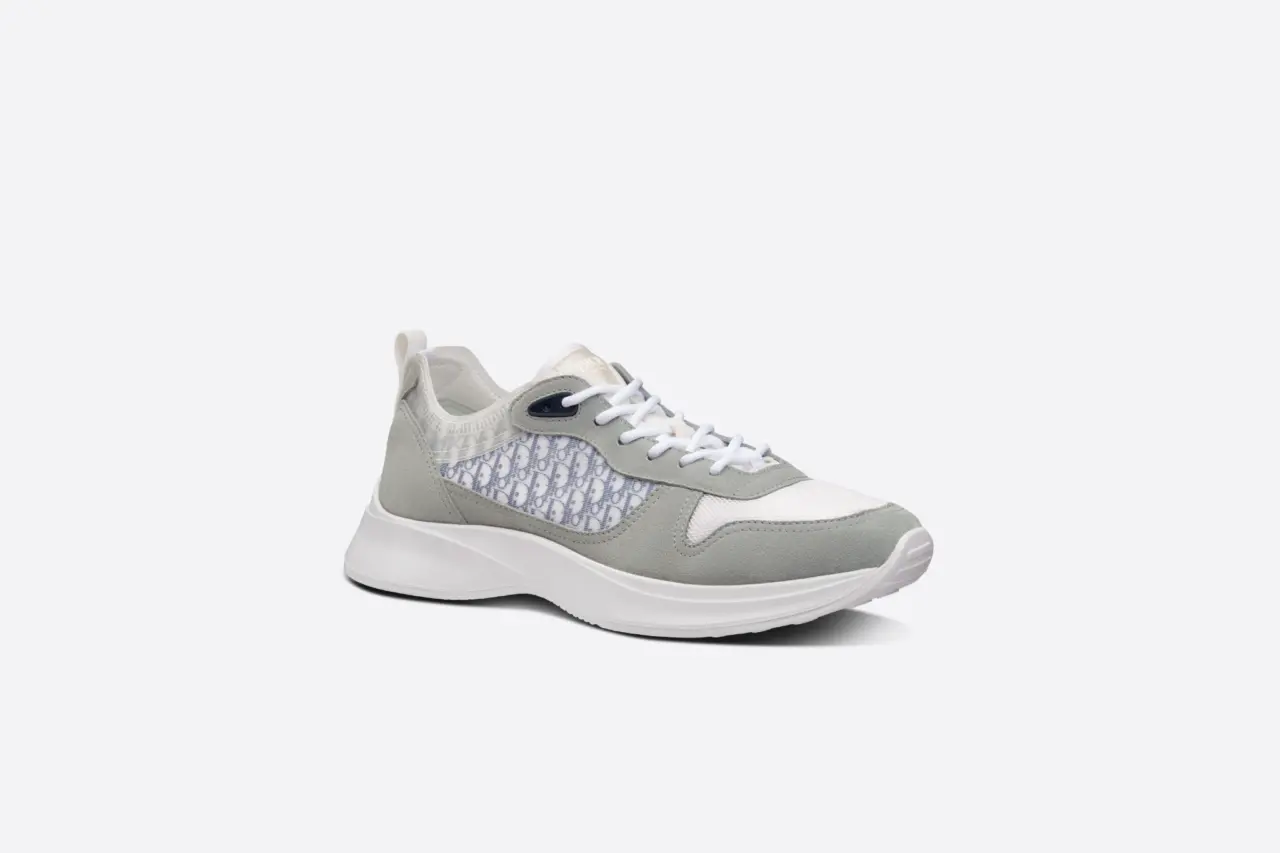 Giay Dior B25 Runner 'Gray Suede Dior' 3SN283ZMI-H865