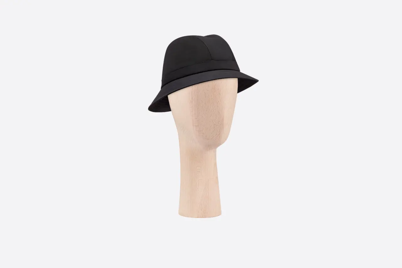 Mu Dior Country Hat 'Black Cotton' 24HAT959A130-C900