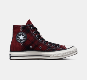 Giay Converse Chuck 70 Engineered Plaid Team Red 170617