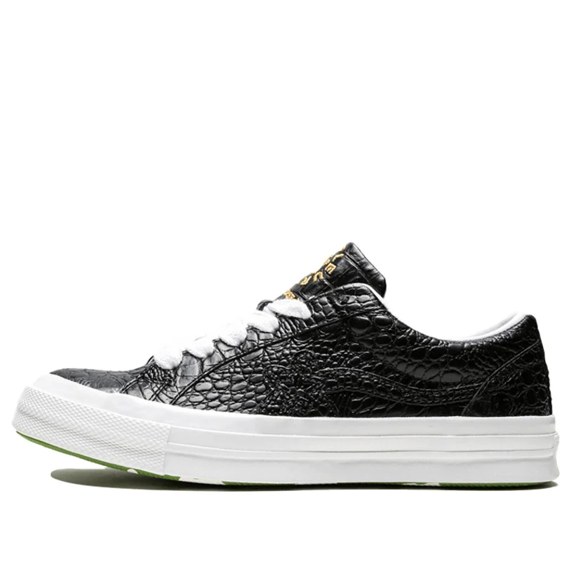 Giày Converse Golf Le Fleur x One Star Low 'Gator Collection Black' 165524C - Ảnh 4