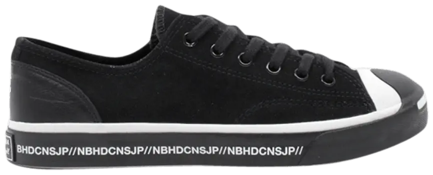 Giày Converse NEIGHBORHOOD x Jack Purcell Low 'Black' 165604C