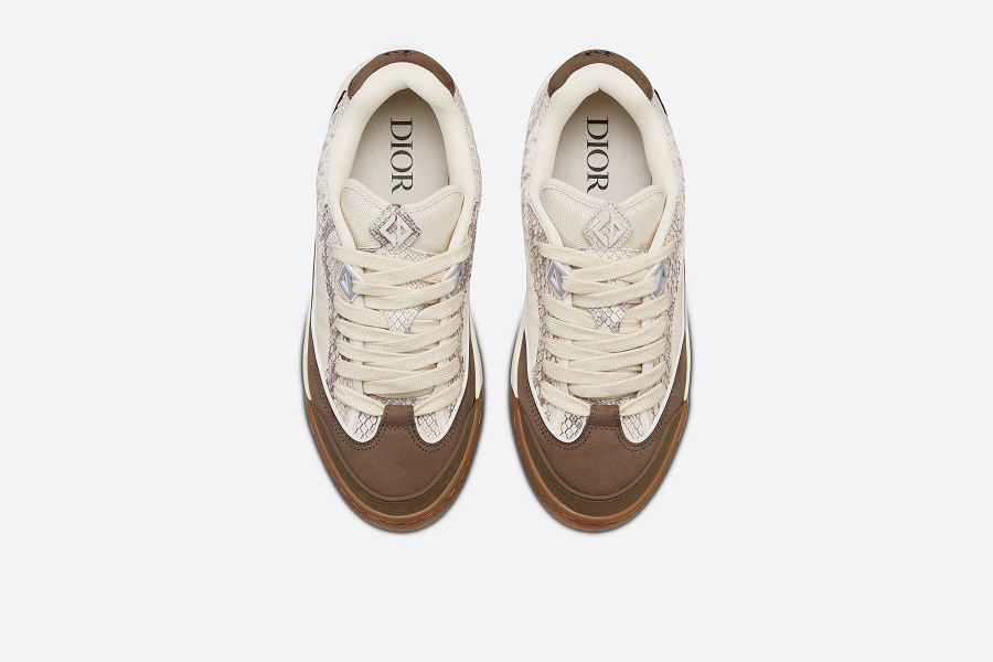 Giày Dior B713 x Travis Scott 'Beige Brown' 3SN281ZNX-H761 - Ảnh 7