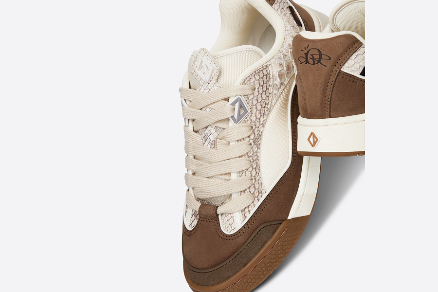 Giày Dior B713 x Travis Scott 'Beige Brown' 3SN281ZNX-H761 - Ảnh 5