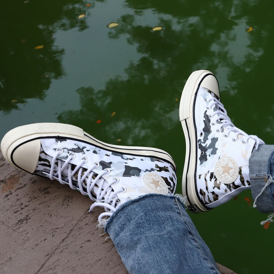 Giày Converse Chuck 70 Hi 'Camo' 165913C - Ảnh 3