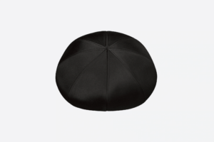 Mu Dior Beret 'Black Silk Satin' 243C900C4230-C900