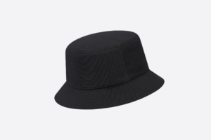 Mu Dior Atelier Bucket Hat 'Black Canvas' 243C907C4511-C988